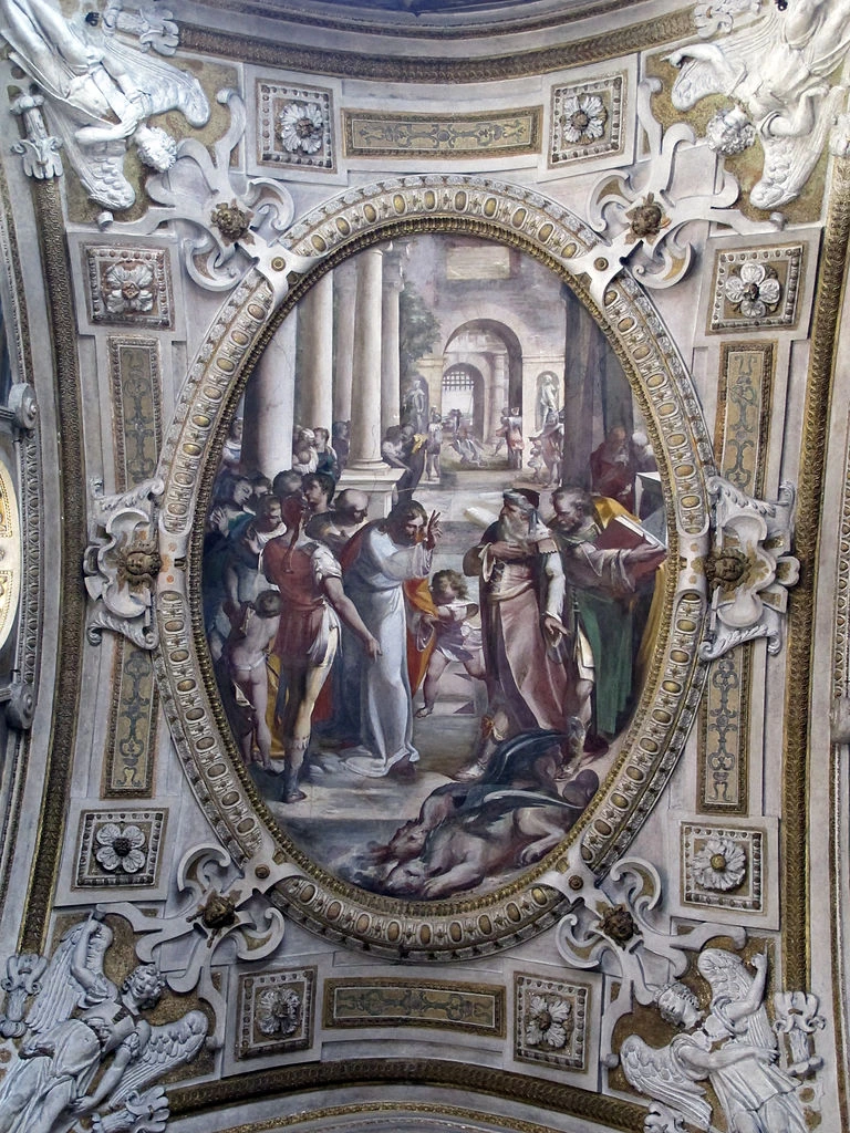 Miracolo dei draghi d'Etiopia - Chiesa di san Matteo, Genova